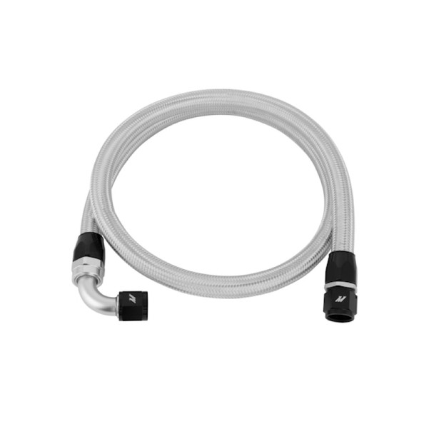 Mishimoto 4 Ft Stainless Steel Braided Hose w/ -10AN Fittings MMSBH-10-4