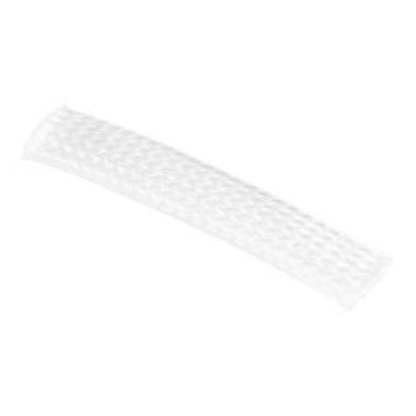 NAMZ Braided Flex Sleeving 10ft. Section (3/8in. ID) - White NBFS-WH