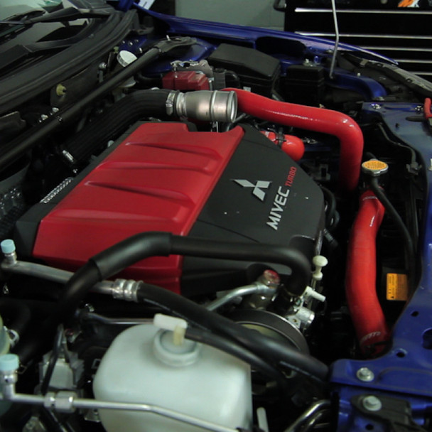 Mishimoto Mitsubishi EVO X Red Silicone Hose Kit MMHOSE-EVO-10RD