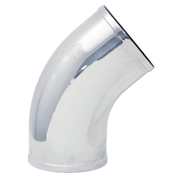 Spectre Universal Intake Elbow Tube (ABS) 3in. OD / 45 Degree - Chrome 87381