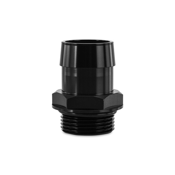 Mishimoto -16ORB to 1 1/4in. Hose Barb Aluminum Fitting - Black MMFT-16ORB-114BK