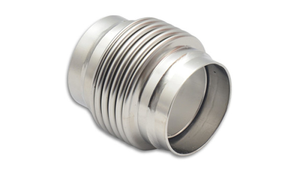 Vibrant SS Bellow Assembly w/ Solid Liner 3.5in ID x 4in overall L Electro Polished 68935