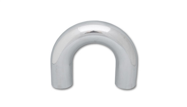 Vibrant 1.75in O.D. Universal Aluminum Tubing (180 degree Bend) - Polished 2864