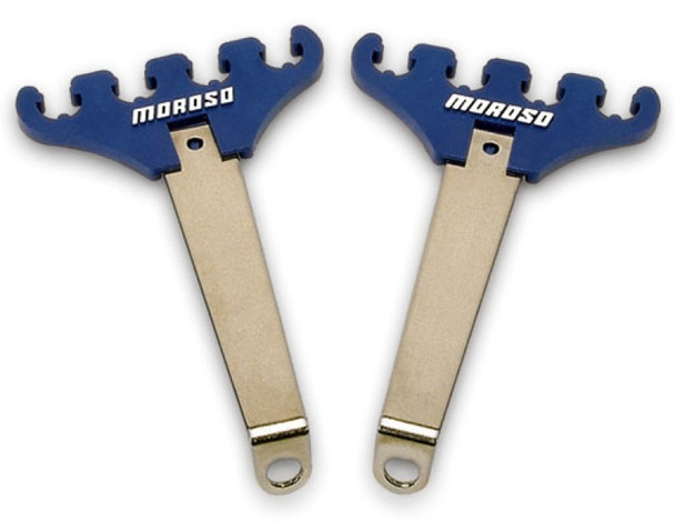 Moroso Chevrolet Small Block 4-Hole Ignition Wire Loom Kit - 7-9mm - Blue 72180