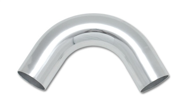 Vibrant 2.75in O.D. Universal Aluminum Tubing (120 degree Bend) - Polished 2826