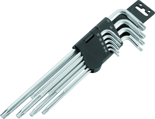 BikeMaster 9-pc Ball End Long Wrench Set - Torx 151583