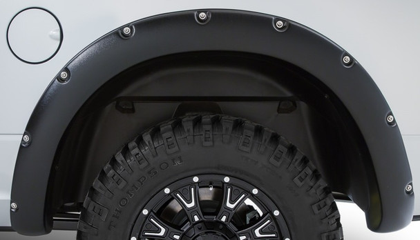 Stampede 2009-2018 Dodge Ram 1500 67.4/76.3/96.3in Ruff Riderz Fender Flares 4pc Textured 8421-5