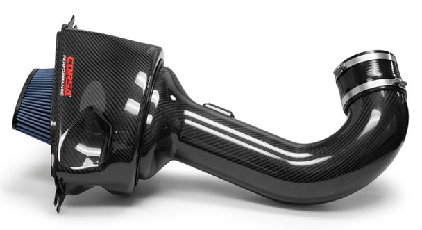 Corsa 2015-2019 Chevrolet Corvette C7 Z06 Carbon Fiber Air Intake with MaxFlow 5 Oiled Filter 44002