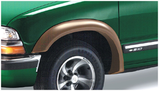Bushwacker 94-03 Chevy S10 Extend-A-Fender Style Flares 2pc Excludes ZR2 Flare Package - Black 41023-11