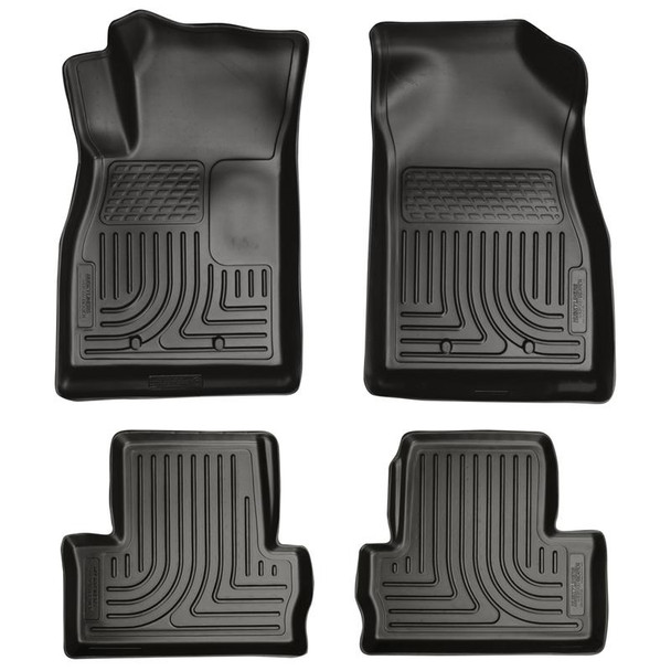 Husky Liners 11-12 Chevrolet Volt WeatherBeater Combo Black Floor Liners 98181