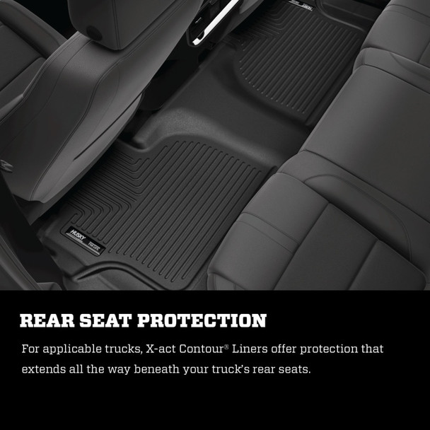 Husky Liners 2017 Chrysler Pacifica X-Act Contour Black 2nd Seat Floor Liner 52371