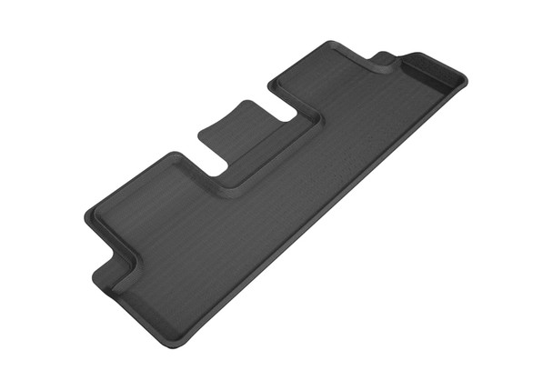 3D MAXpider 2018-2019 Tesla Model 3 Kagu 2nd Row Floormats - Black L1TL00421509