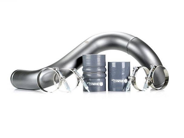 Sinister Diesel 03-07 Ford 6.0L Powerstroke Cold Side Charge Pipe (Gray) SDG-INTRPIPE-6.0-COLD