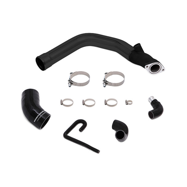 Mishimoto 2015 Subaru WRX Charge Pipe Kit - Wrinkle Black MMICP-WRX-15WBK