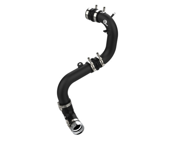 aFe 21-22 Ford Bronco V6-2.7Ltt BladeRunner 2.75in Alum Cold Charge Pipe - Black 46-20589-B