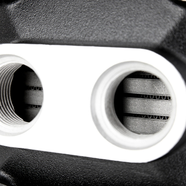 Mishimoto Universal Air-To-Water Intercooler Dual Pass (500hp) - Same Side Inlet/Outlet MMINT-A2W-DP-1