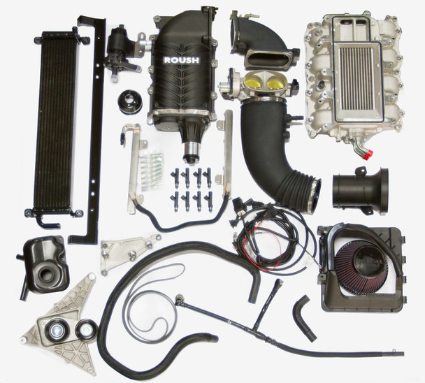 ROUSH 2011-2014 Ford F-150 5.0L V8 570HP Phase 2 Calibrated Supercharger Kit 421435