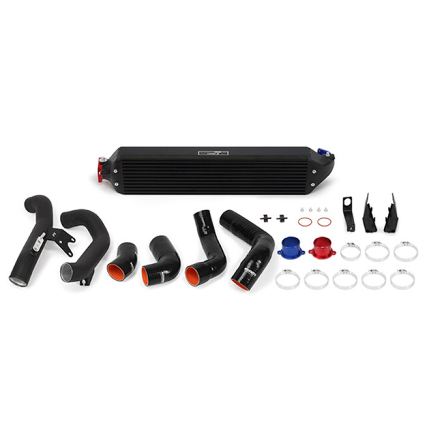 Mishimoto 2016+ Honda Civic 1.5T / 2017+ Honda Civic Si Black Intercooler Kit w/Black Pipes MMINT-CIV-16KBKWBK