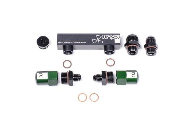 Radium Engineering Bosch Pumps 4 Port Manifold Reuses Check Valves - Universal 20-0463