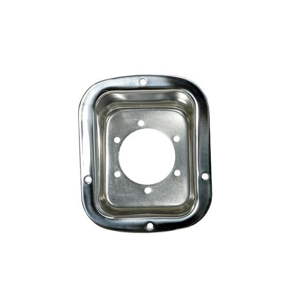 Rugged Ridge 76-95 Jeep CJ / Jeep Wrangler YJ Stainless Steel Fuel Filler Bezel 11135.01