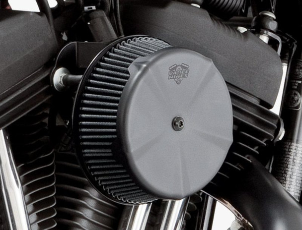 Vance & Hines Black Skullcap Intake Cover 71015