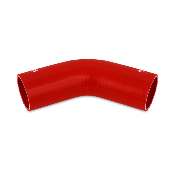 Mishimoto 4in. 45 Degree Silicone Coupler - Red MMCP-4045RD