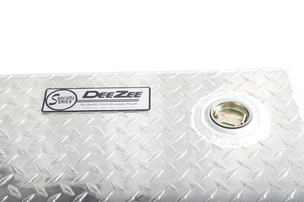 Deezee Universal Tanks - L-Shape Brite-Tread Aluminum (111 Gal) DZ92756