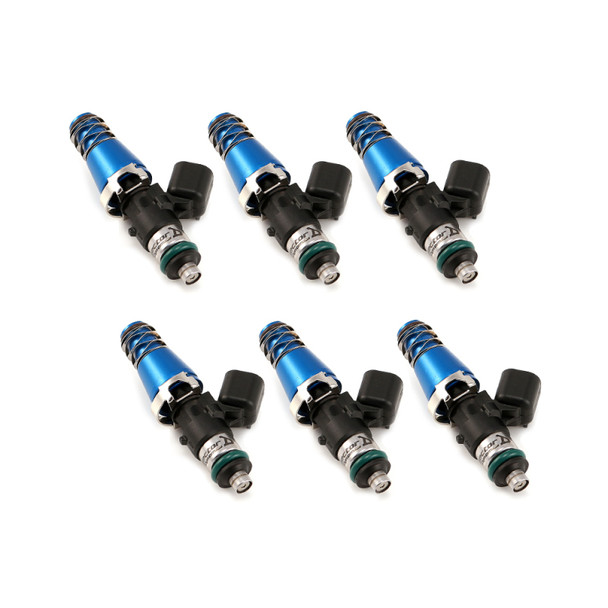 Injector Dynamics ID1050X Injectors 11mm (Blue) Top (Set of 6) 1050.60.11.14.6