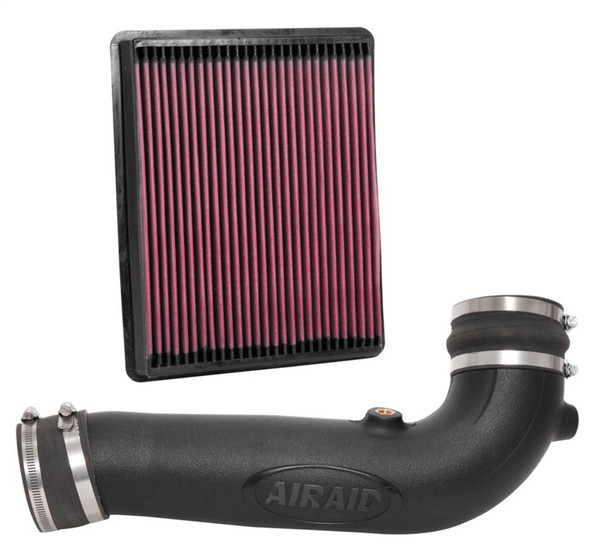 Airaid 17-18 GMC Sierra/Yukon V8-6.2L F/I Jr Intake Kit - Oiled / Red Media 201-751