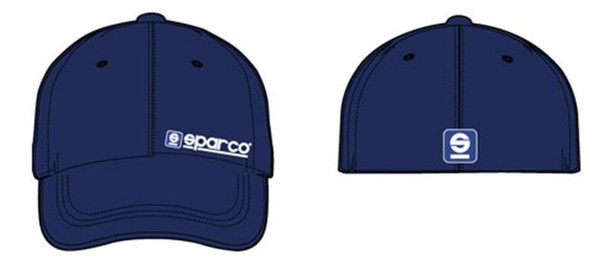 Sparco Cap Lid Navy Lrg/Xlrg SP14BM
