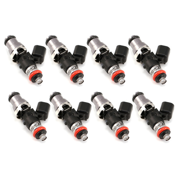 Injector Dynamics ID1050X Injectors 14mm (Grey) Adaptor Top (Set of 8) Orange Lower O-Ring 1050.48.14.15.8