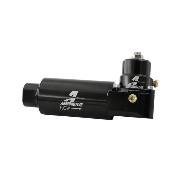 Aeromotive Regulator Filter Combo EFI 40PSI-75PSI for A1000 or Smaller 13146