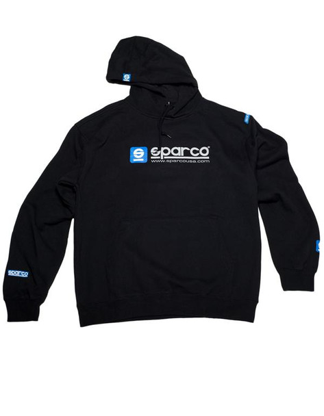 Sparco Swtshrt Hooded Www Blk Med SP03100NR2M
