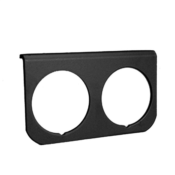 Autometer 2-1/16in Black 2-Hole Gauge Panel 2237