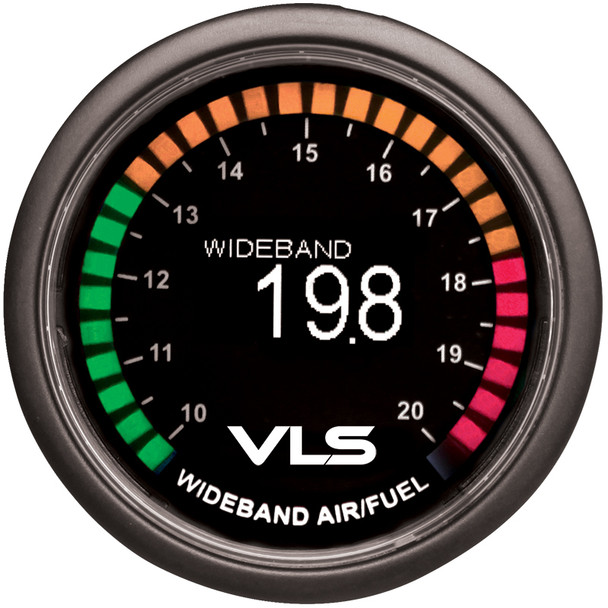 Revel VLS 52mm 10.0:1-20.0:1 AFR Digital OLED Wideband Air/Fuel Ratio Gauge 1TR1AA005R