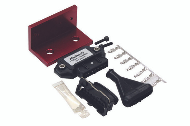 Haltech Triple Channel OEM Igniter (DUMB) (Incl Plugs/Pins/Mounting Bracket/Paste) HT-020004