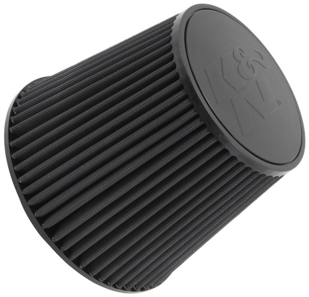 K&N Universal Rubber Filter-Round Tapered 6in Flange ID x 9in Base OD x 6.625in Top OD x 7.5in H RU-5177HBK