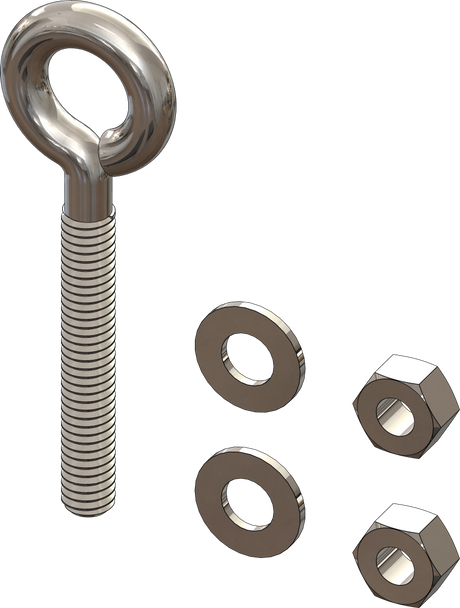 KFI Plow Spring Hardware Kit - One Side HK-197