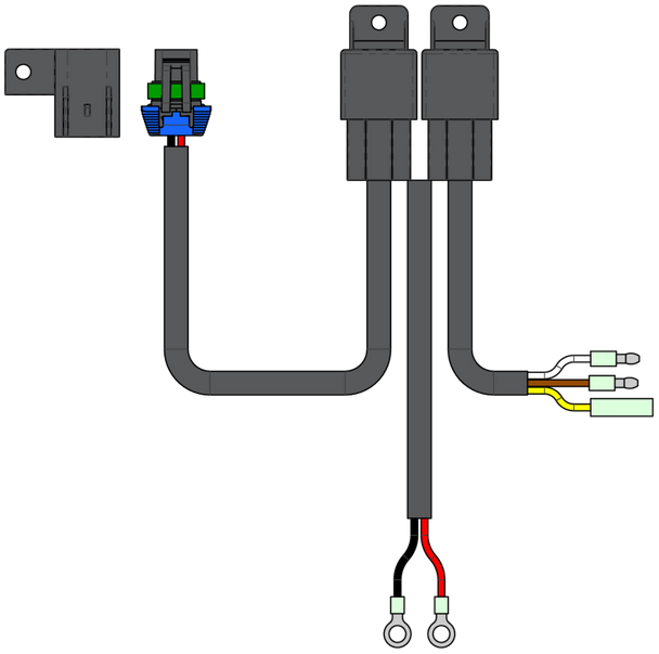KFI Actuator Relay Harness Replacement ACT-HAR