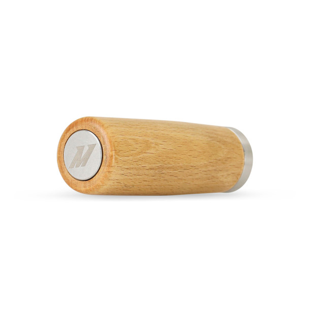 Mishimoto Tall Steel Core Wood Shift Knob - Beech MMSK-WD-TBE