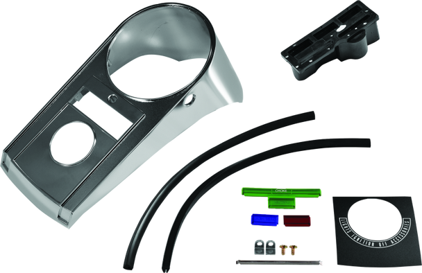 Bikers Choice 68-84FL 71-72 FX 80-86 FXWG 84-95 Softail Chrome Cast Dash Replaces H-D 71241-77T 91 490243