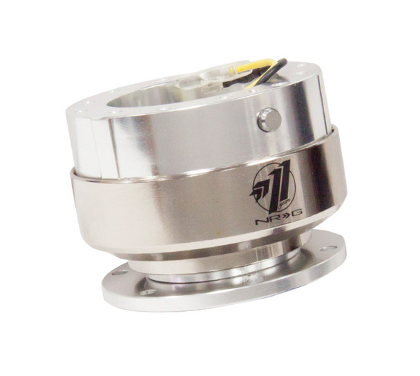 NRG Quick Release Gen 2.0 - Silver Shiny Body / Brushed Silver Ring SRK-200SSL