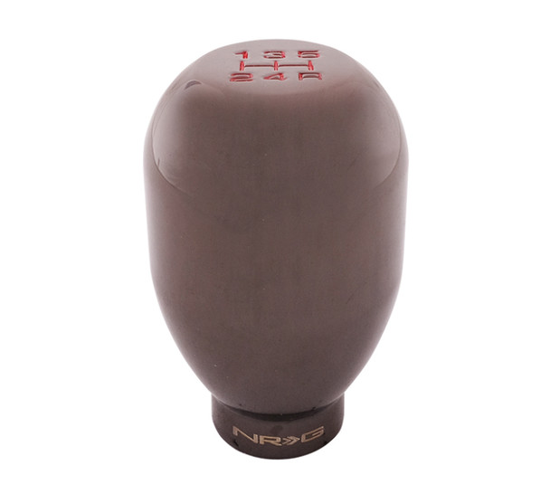 NRG Universal Shift Knob 42mm - Heavy Weight 480G / 1.1Lbs. - Black Chrome (5 Speed) SK-100B/CH-W