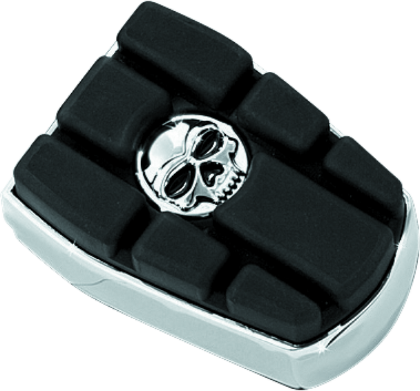 Kuryakyn Zombie Brake Pedal Pad For FX Models Chrome 4405