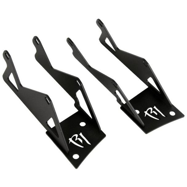 Rigid Industries Jeep JK - Double A-Pillar Mount - Mounts 2 sets of Dually/D2 40335