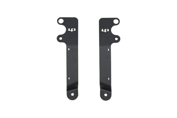 LP Aventure 18-19 Subaru Crosstrek Hood Light Brackets - Powder Coated (Pair) FLP-CTA-18-HBL-B+OPC