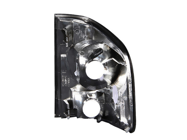 ANZO 1995-2005 Chevrolet S-10 Taillights Black 3D Style 211034