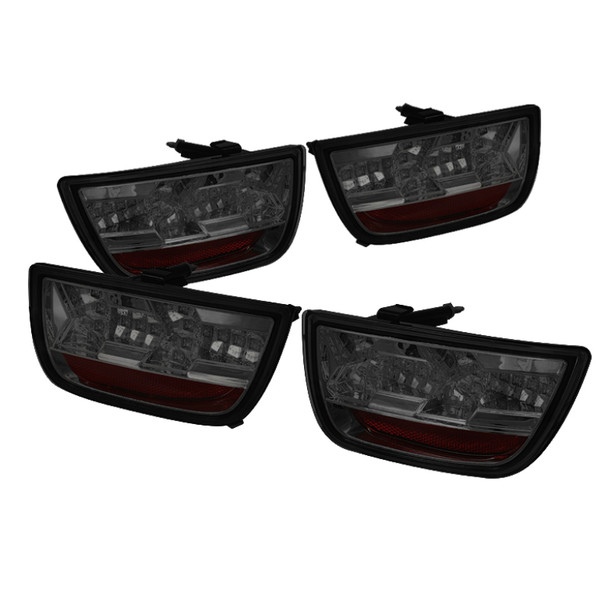 Spyder Chevy Camaro 10-13 LED Tail Lights Smoke ALT-YD-CCAM2010-LED-SM 5032201