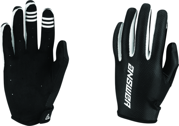 Answer Ascent Glove Black/White Womens - 2XL 447039