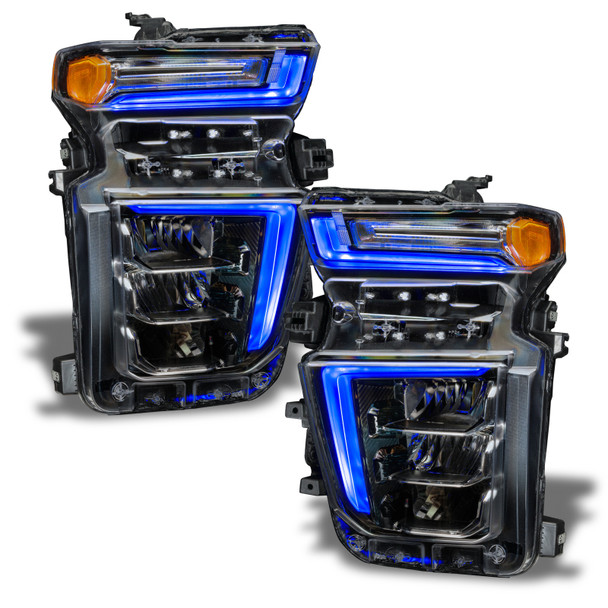 Oracle 20-21 Chevy Silverado HD 2500/3500 RGB+W Headlight DRL Upgrade Kit - ColorSHIFT SEE WARRANTY 1452-330